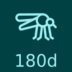 180 day badge for GO Fight Against Malaria