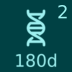 180 day badge for Human Proteome Folding - Phase 2