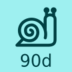 90 day badge for Say No to Schistosoma